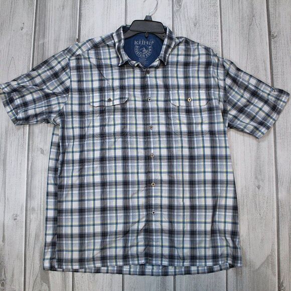 Kuhl Eluxur Performance S/S Button Down Shirt - Men's - Picture 1 of 8